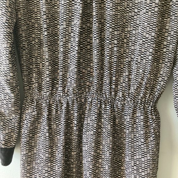 VINCE Silk Drawstring Hi-Lo Shirtdress SMALL - Picture 7 of 13